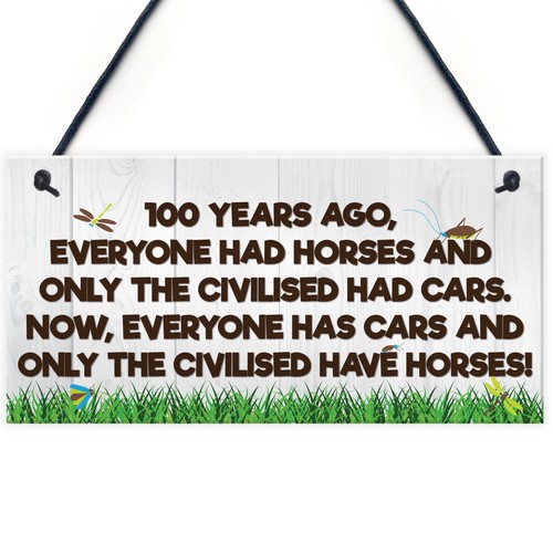 Civilised horses funny barn - funny,