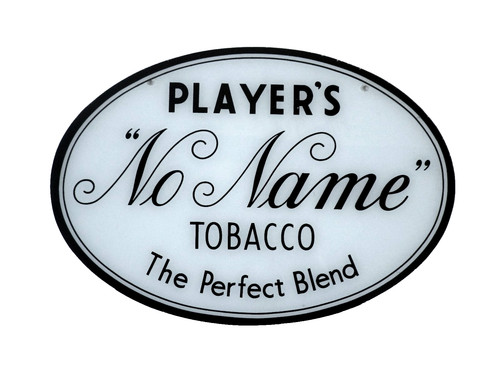 Player name tobacco oval - player's, no