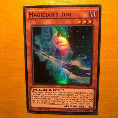 Yugioh magician rod super - rod,