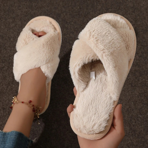 Cross warm fluffy furry - cross,