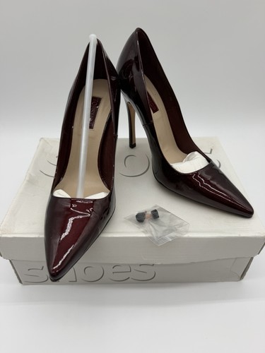 Topshop gallop burgundy patent - topshop,