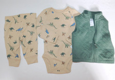 Boys 0-3 Months Outfit Green