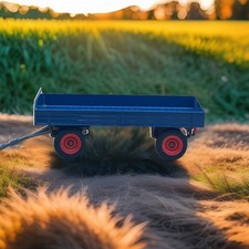 Siku Trailer 3463 1 32 Scale Blue Farmer Series Diecast Model Vintage Toy