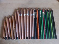 Large collection of  artist's colour pencils,Caran d'ache,derwent,karisma,faber