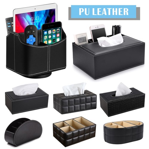 Storage box leather - pu, phone