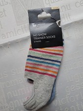 Ladies  No Show Trainer Socks