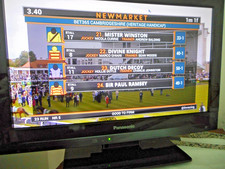 Panasonic Viera 19 Inch TV With Remote Control And Manual TX-L19E3B Black VGC