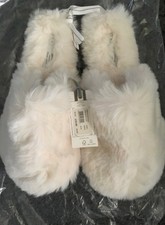 Fat Face Freya Fur Mule Size M