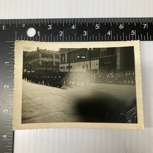 Parade military 1940s snapshot - parade,