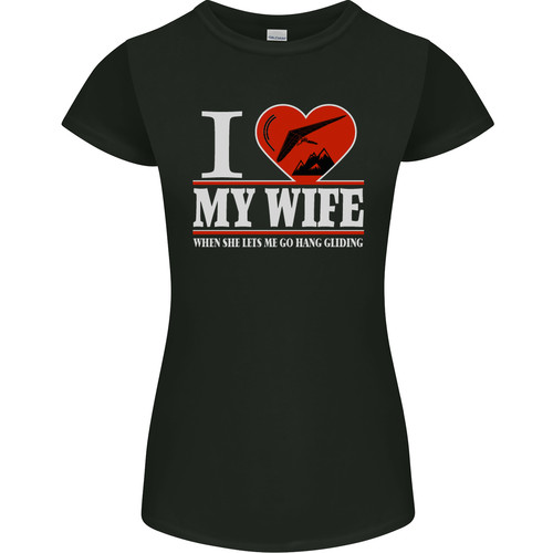 Heart wife hang gliding - i,