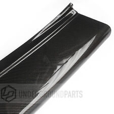 VW T5 T6 TRANSPORTER CARBON FIBRE EFFECT REAR BACK BUMPER COVER PROTECTOR GUARD 