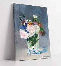 FLOWERS IN CRYSTAL VASE