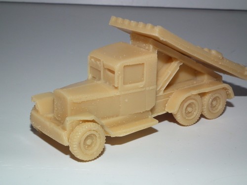 Wwii russian lorry - russian, mounted