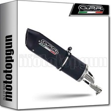 full system exhaust open aluminium black gpr for suzuki drz 400 sm 2015 15