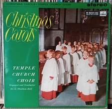 (45) Choir Of The Temple Church - Christmas Carols LP