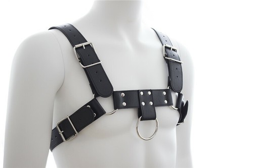 Leather man body - pu, chest