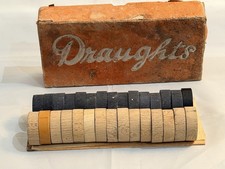 Antique Edwardian Draughts Set