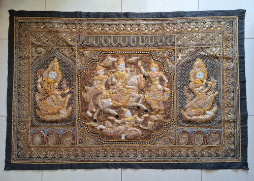 Vintage burmese kalaga - vintage,