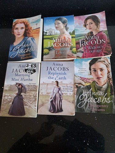 Anna jacobs paperback books - anna,