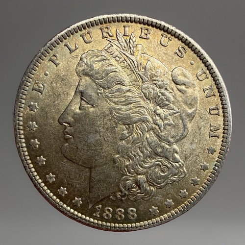 1888 morgan dollar silver coin - morgan,