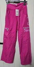 BNWT ZUMBA WONDER CARGO PANTS COMBAT TROUSERS PINK SIZE S 8 BRAND NEW