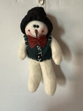Vintage Fleece Snowman