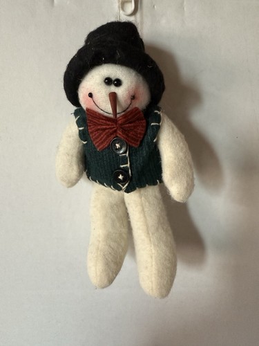 Vintage fleece snowman - vintage,