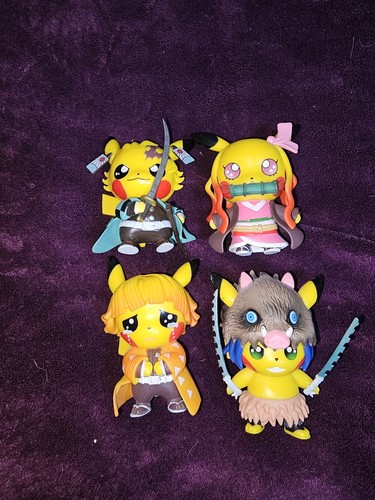 Demon slayer figurine - figurine, pikachu