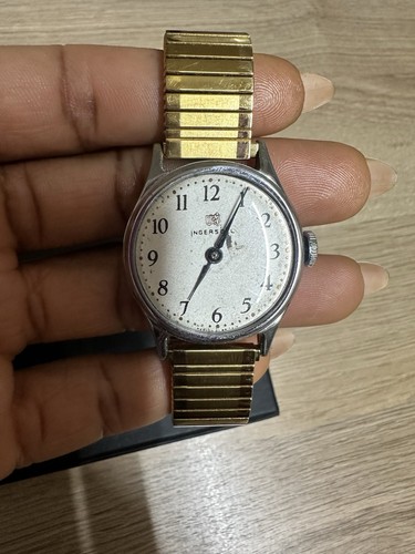 Ingersol gold chain vintage - ingersol,