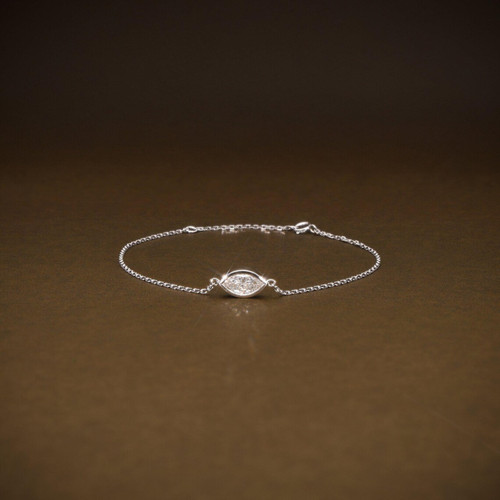 Marquise cut lab grown diamond - cut,