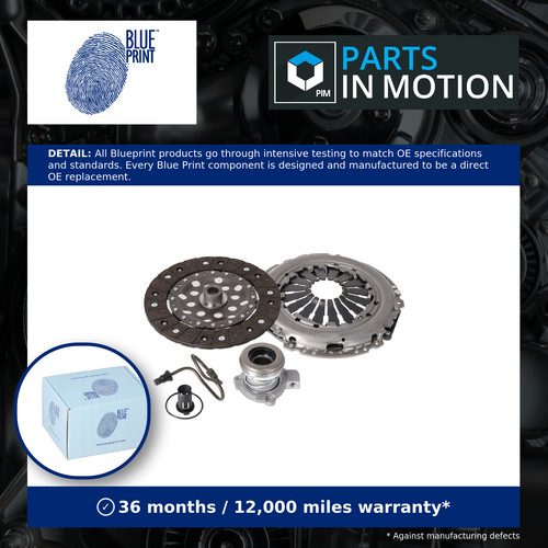 Clutch kit 3pc - kit,