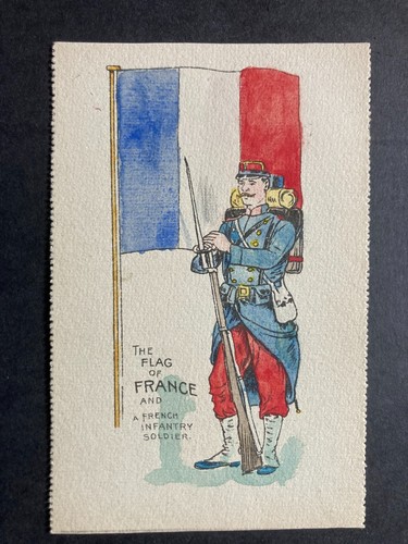 The flag france - of, vintage