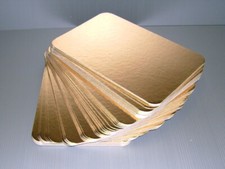 Gold silver YULE LOG board
