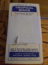 Complete Set Of Brooke Bond Tea Cards - TROPICAL BIRDS