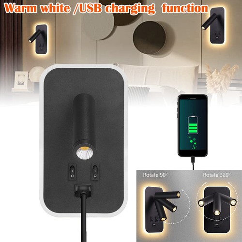 Usb led reading lamp - reading, back