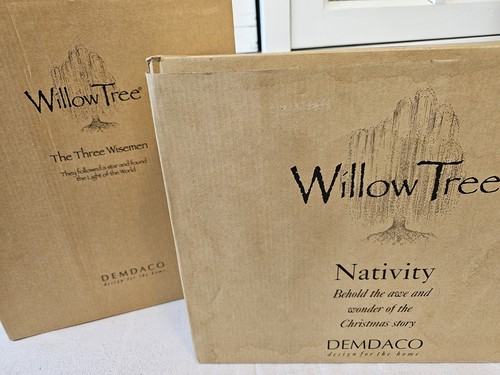 Vintage willow tree - tree, nativity
