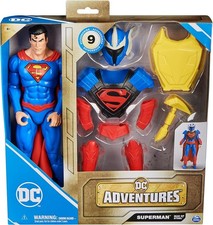 DC Comics Superman Man of Steel Action Figure DC Adventures, 30.48cm, 9 Accessor