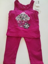 Baby Girl 9/12M 2pc Outfit NWT