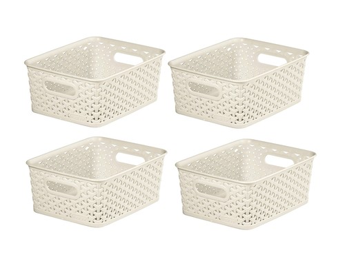 Small cream curver rattan - 4,