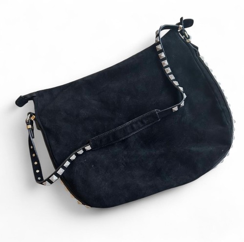 Zara women black - suede, studded
