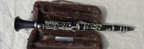 Old clarinet meinel herold - clarinet, &