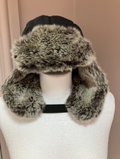 Woolrich Arctic Trapper Hat Women with Rabbit Fur. Women size M.