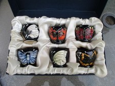 MOORCROFT  POTTERY.  BOVED SET