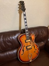 Rare Made in USA Elger Jazz Artist 7287 hollow body, w/ vintage Epiphone body