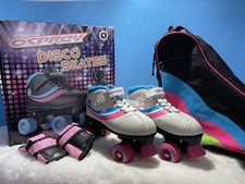 #Osprey Disco Quad Roller Skates. With Box #Carry Bag #Protective Pads #VGC VGC