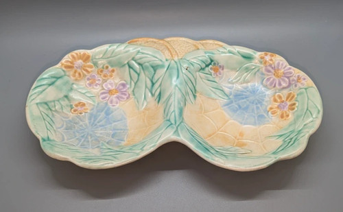 1940 avon ware divided dish - 1940's,