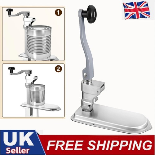 Commercial can opener - can,