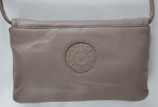 Kipling Grey Leather Crossbody