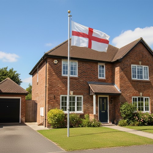 20ft outdoor flag pole and - pole,