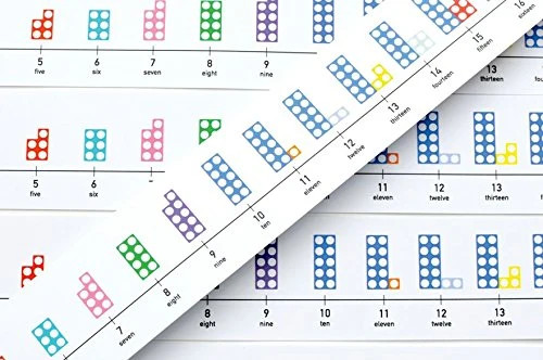 Numicon table top number - table-top,
